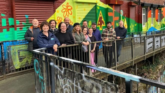 Mural showcasing 'community diversity' unveiled — Sheffield news photo